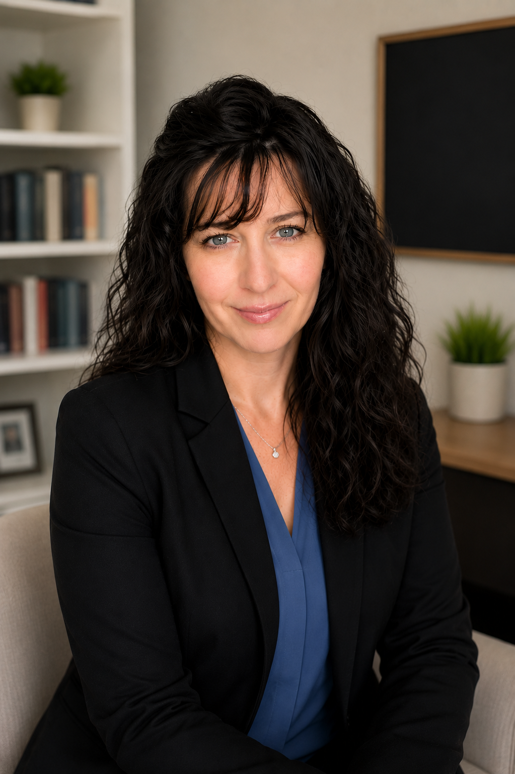 Emilie Hathaway, founder of Math Uncomplicated